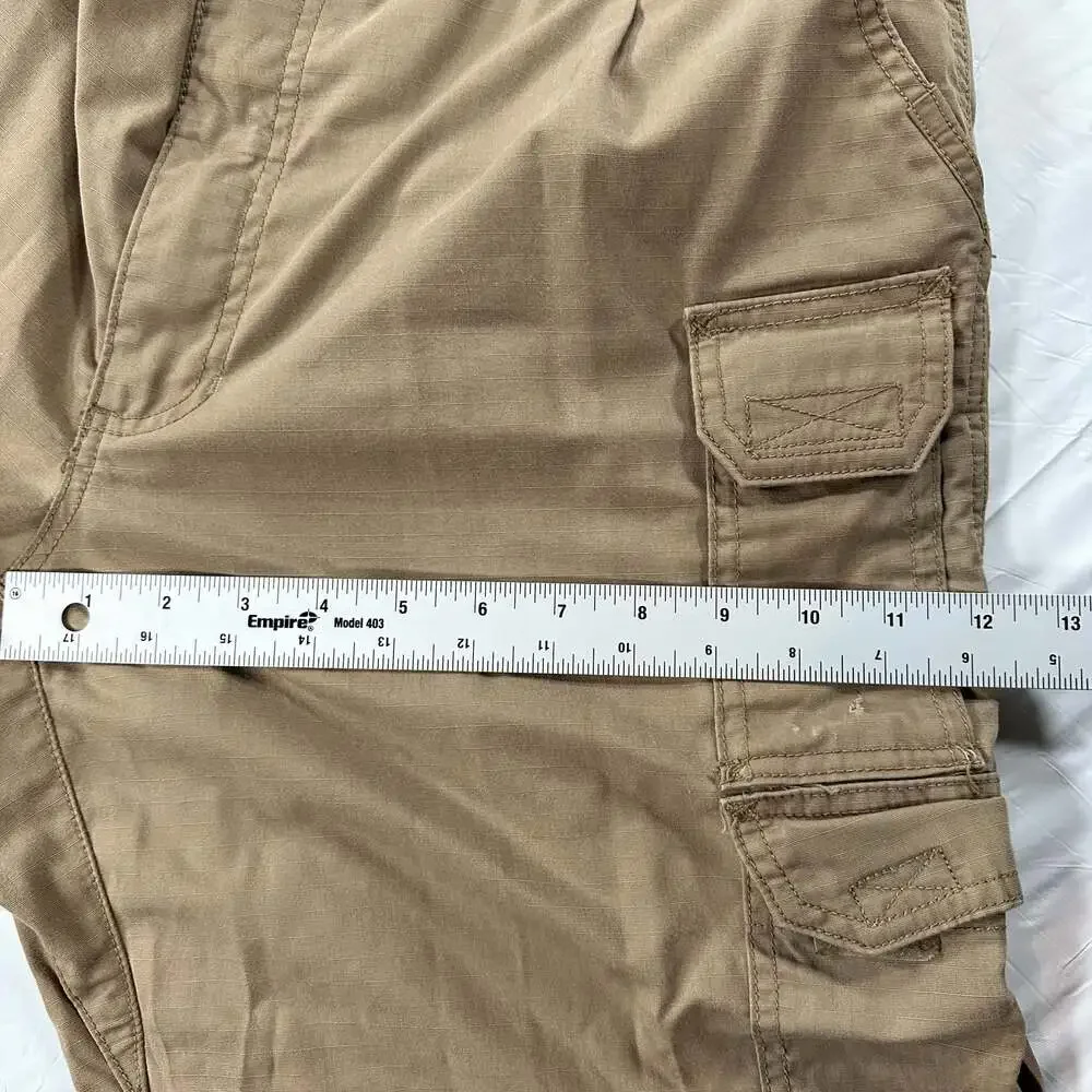 5.11 Tactical Series Mens Cargo Pants Khaki 36x32 Wide Leg Hiking